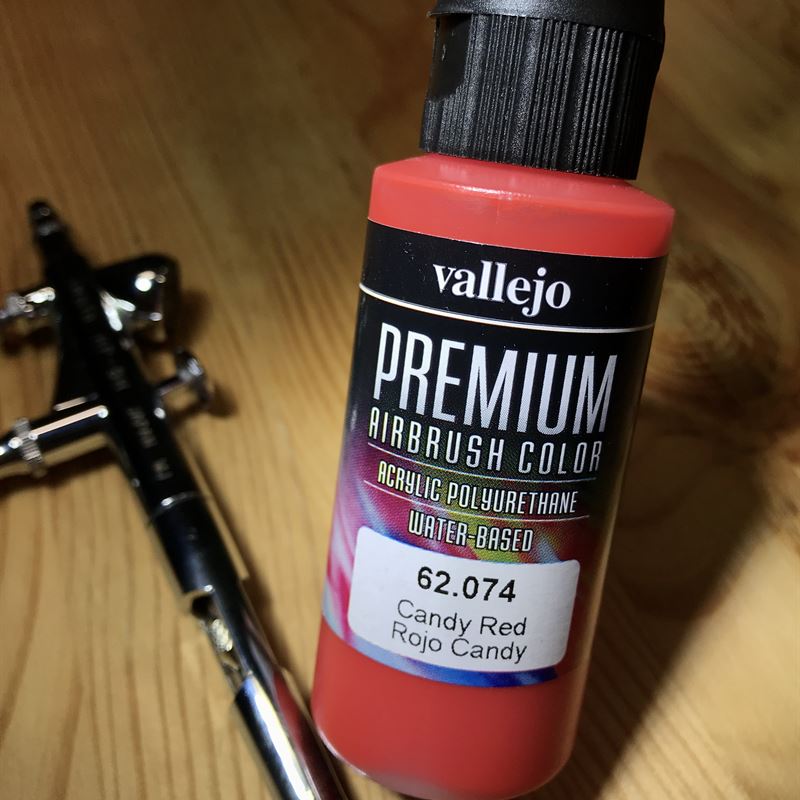 Краска Vallejo Premium Candy Red