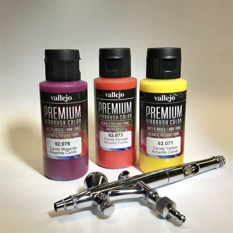 Краска Vallejo Premium Candy Red