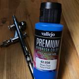 Краска Vallejo Premium Fluo Blue