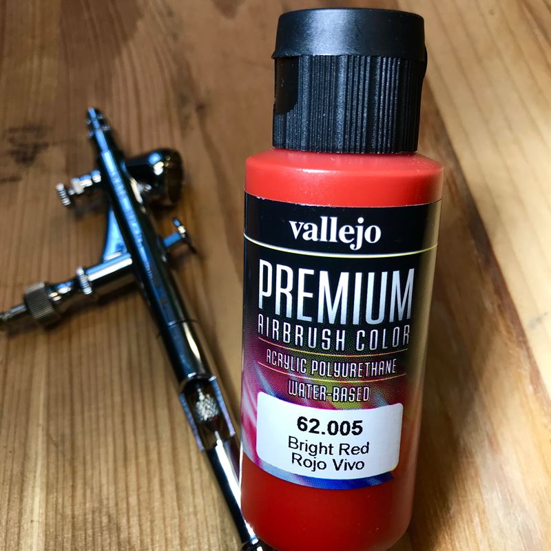 Краска Vallejo Premium Bright Red 