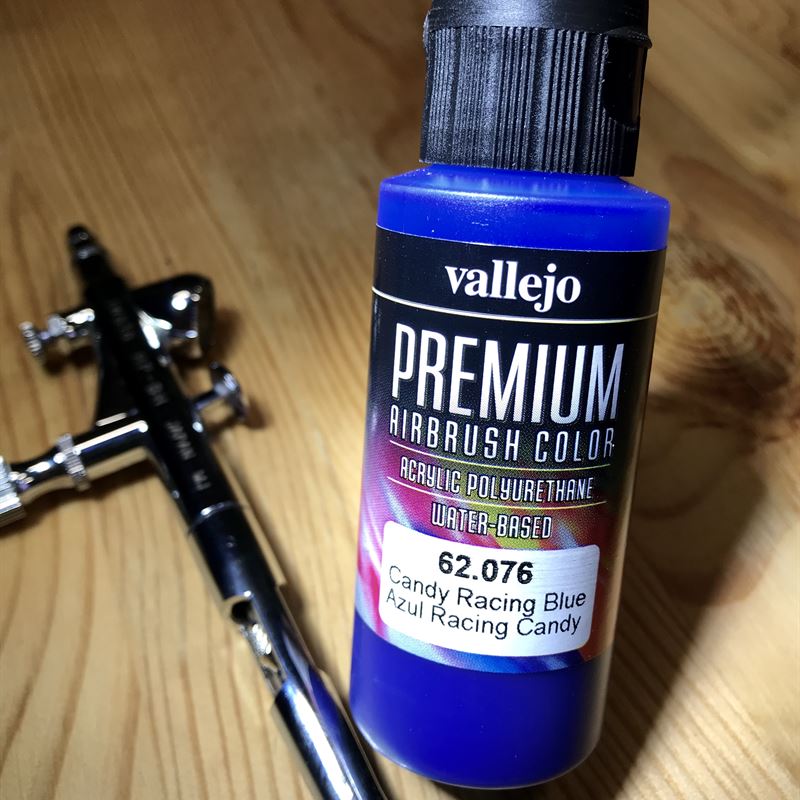 Краска Vallejo Premium Candy Racing Blue